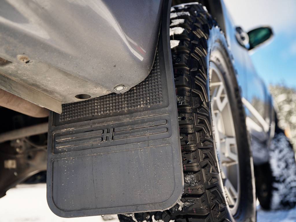Husky Liners 55100 MudDog Rear-Fender Mud Flaps