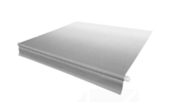 Lippert Patio Awning Fabric - 9 ft 1 in, Silver Fade – V000524693
