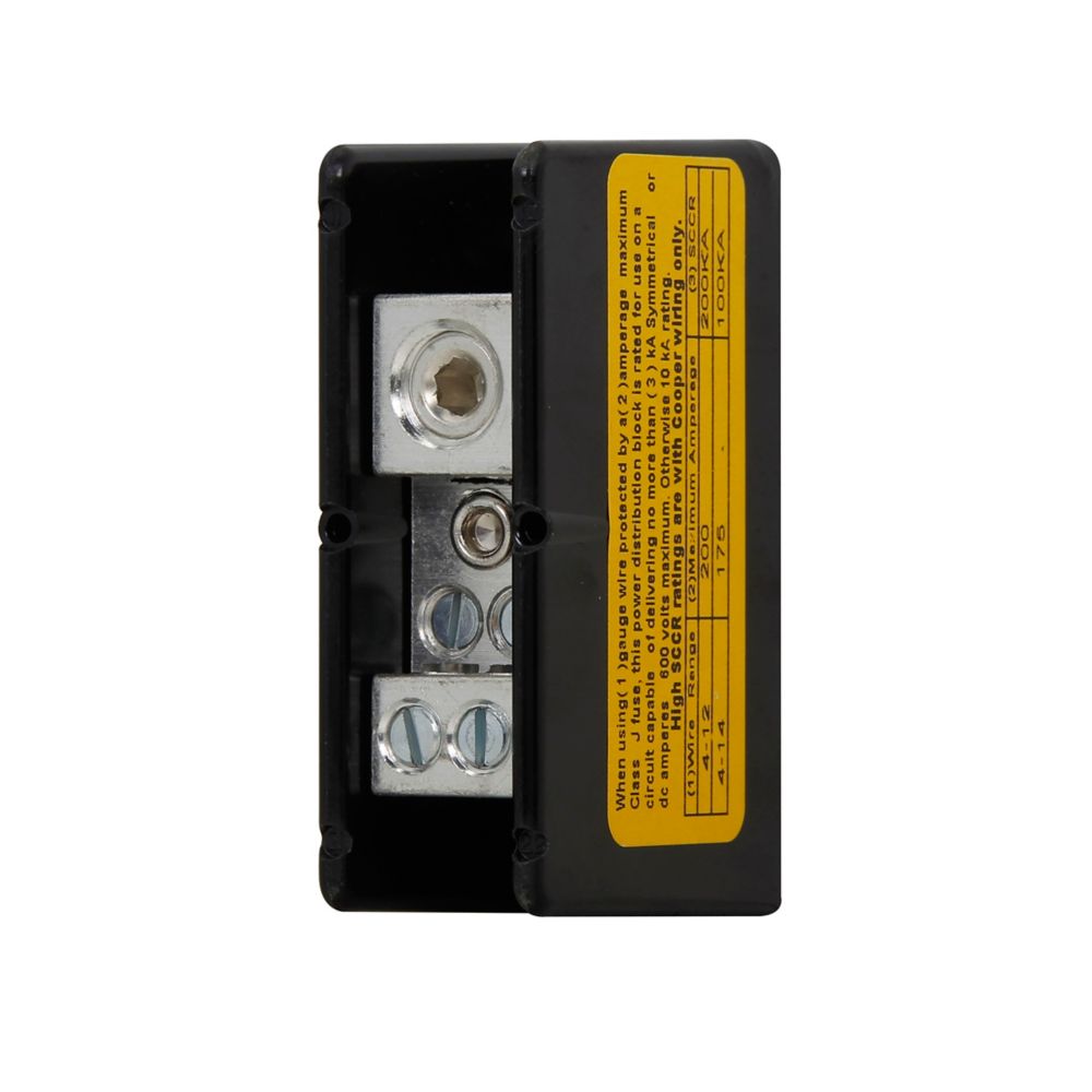 Bussman 162043 Tin-Plated Three-Pole Terminal Block, 175A - image 6
