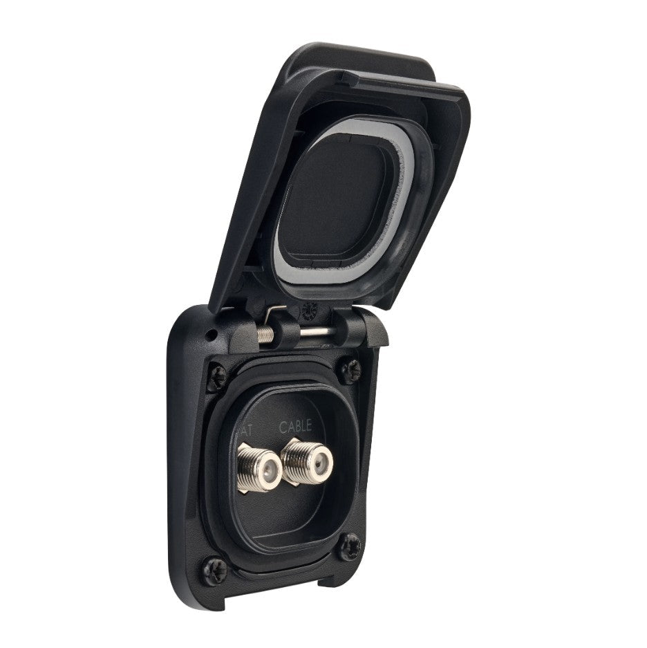 Scanstrut TV Cable Entry Plate - Two Cable – SC-V-TV1