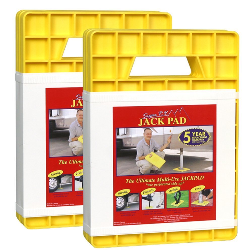 AP Products Trailer Stabilizer Jack Stand Pad - Yellow – 007-47257