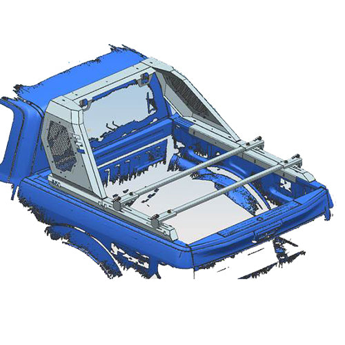 Black Horse VRCB6409B-G Vigor Gladiator Bed Bar & Crossbar - image 4