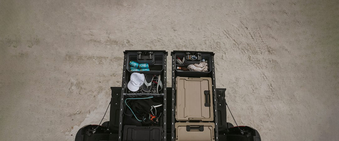 Decked A0040-DBIN-TAN D-co Bin 32 Portable Storage Box