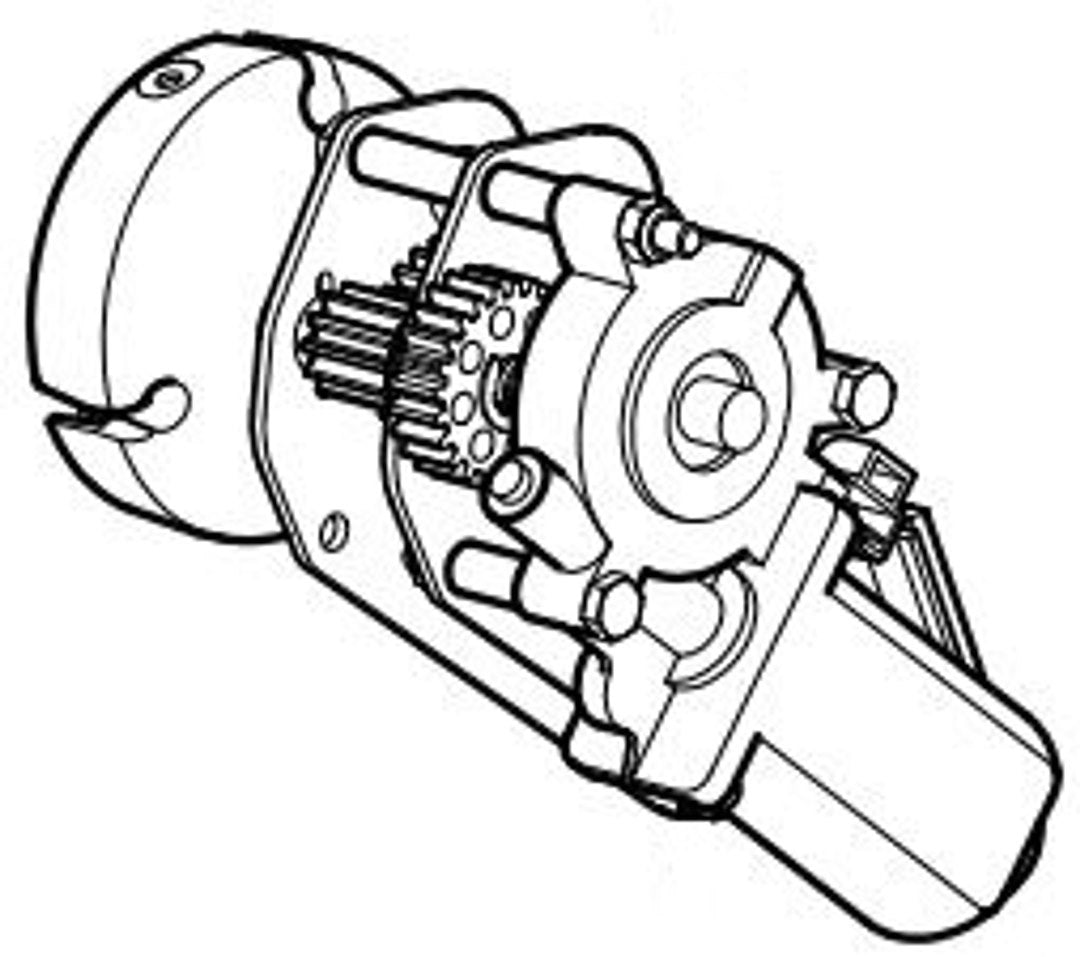 Carefree Rv R001104blk Awning Motor - image 2