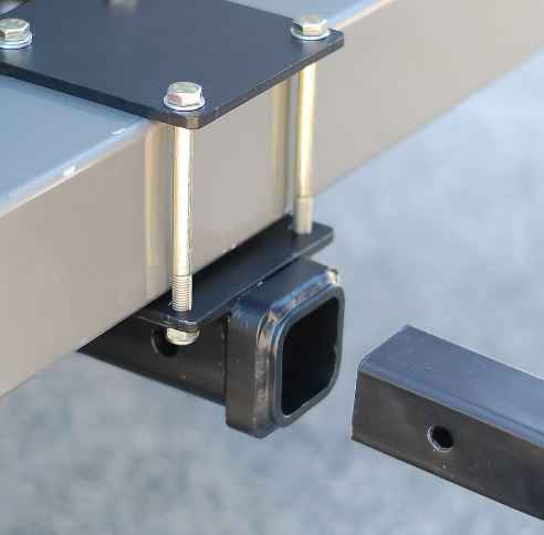 Eaz Lift Bike Rack Bumper Mount Adapter - 4 in Square Bumper – 48473