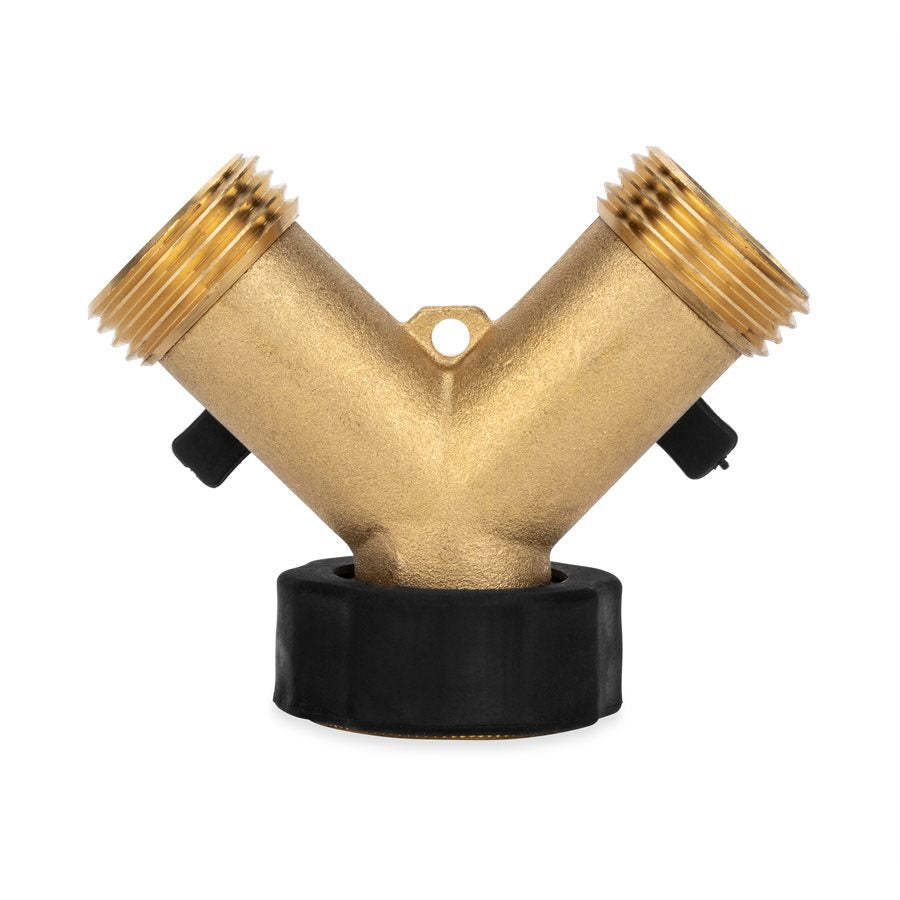 Camco 20123 Brass Fresh Water Y Shutoff Valve