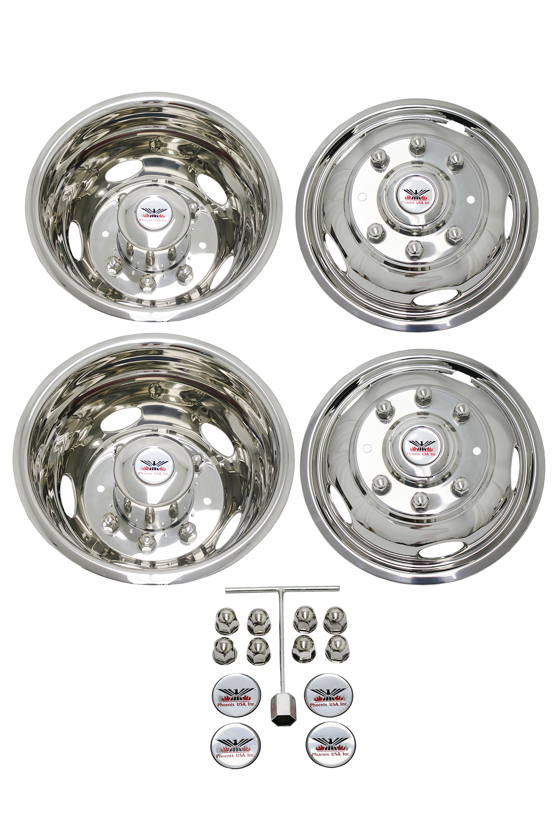 Phoenix USA ND1719 RAM 3500 Stainless Wheel Simulator