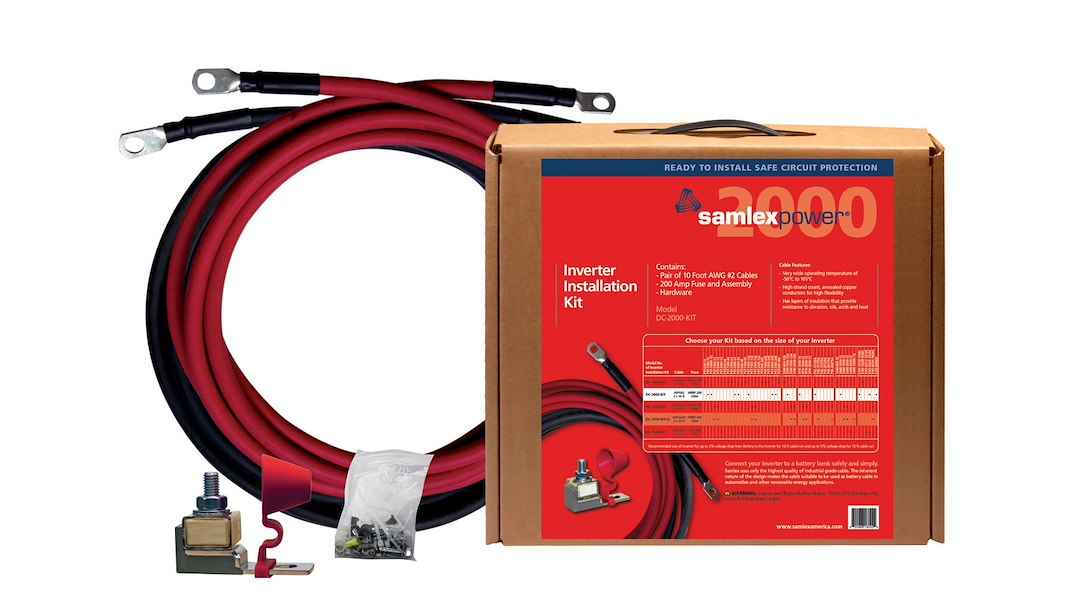 Samlex America Power Inverter Installation Kit – DC-2000-KIT