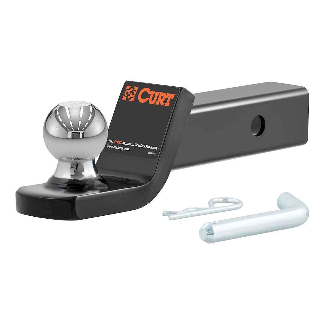 CURT Ball Mount - 2 in Ball, 2 in Drop, 7500 lb – 45134