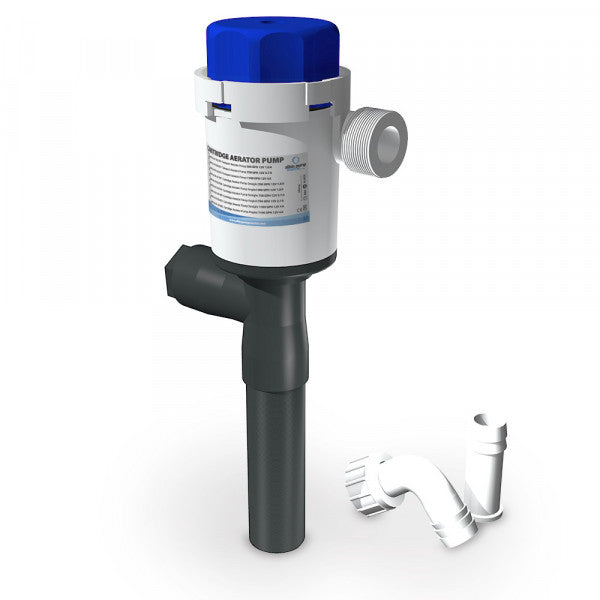 Albin 01-05-077 Straight-Tube Aerator Pump, 500 GPH, 12V - image 1