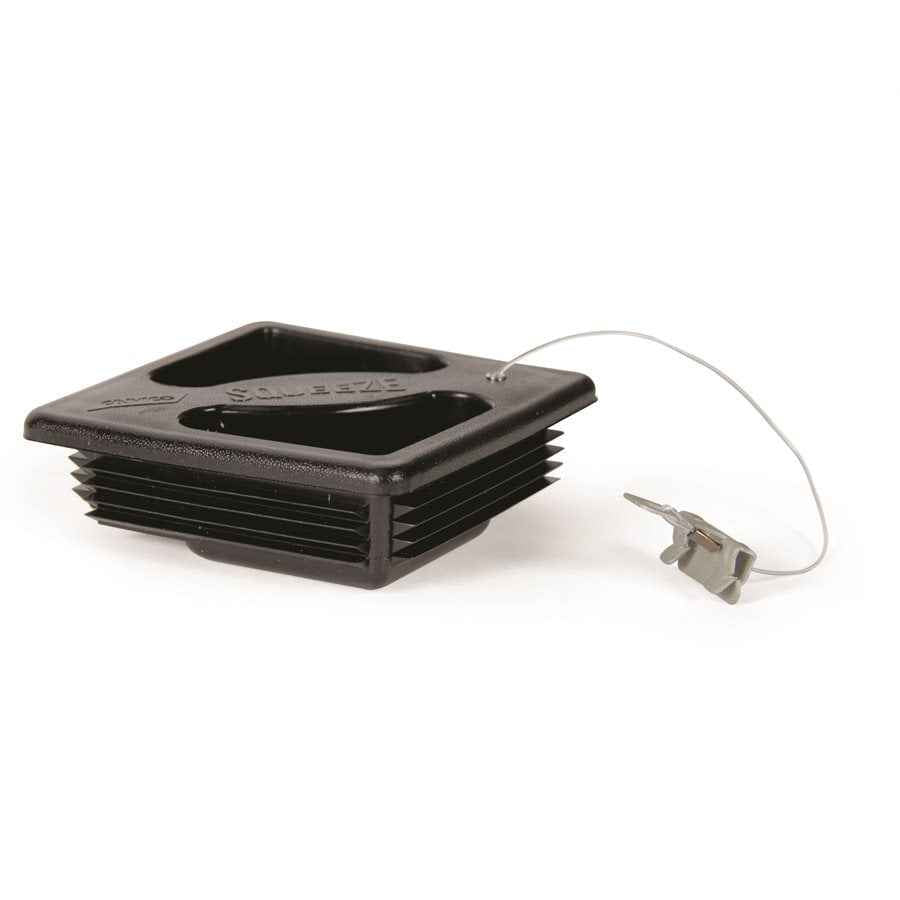 Camco 40324 Black 4-Inch Squeeze-Grip Sewer Bumper Cap