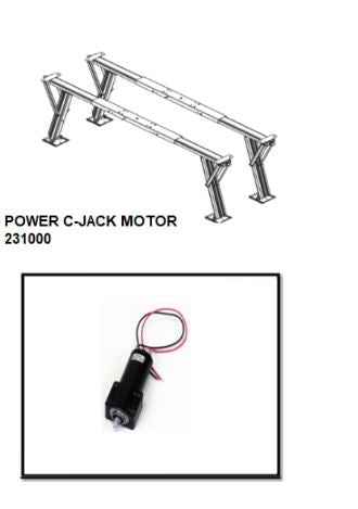 Bal Rv 231000 Trailer Stabilizer Jack Stand Motor
