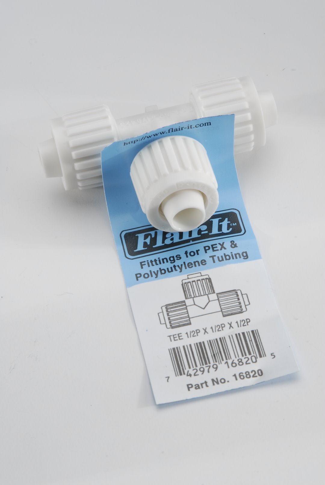 Elkhart Supply Flair-it Tee Fresh Water Fitting (16820)
