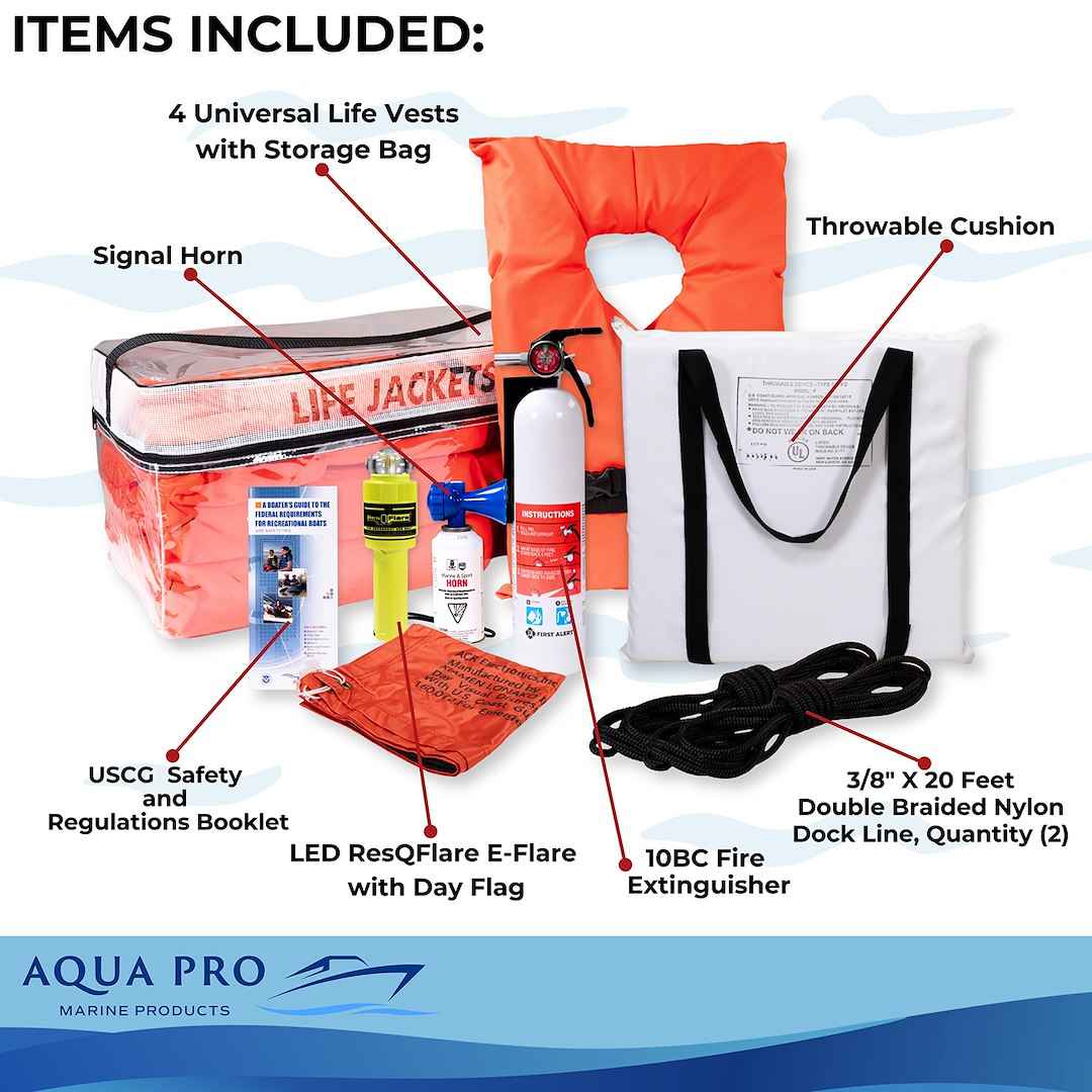 Aqua Pro Marine Boater Safety Kit – M42201