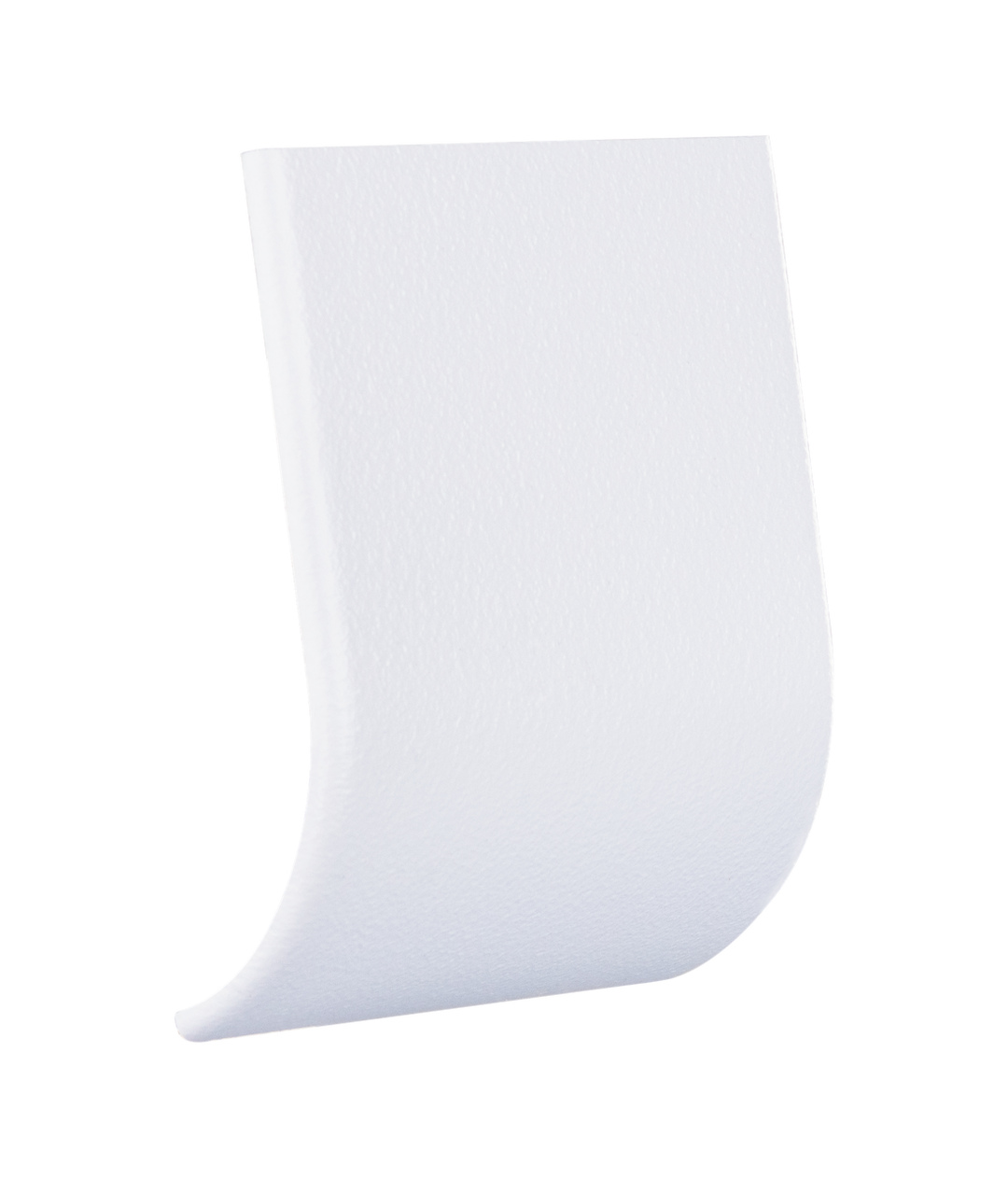 Icon 16335 KZ Curved Slide-Out Corner Cap, White