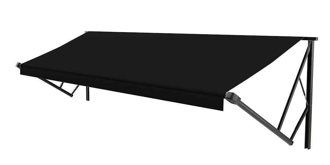 Lippert RV Patio Awning - 12 ft, Solid Black – V000329698