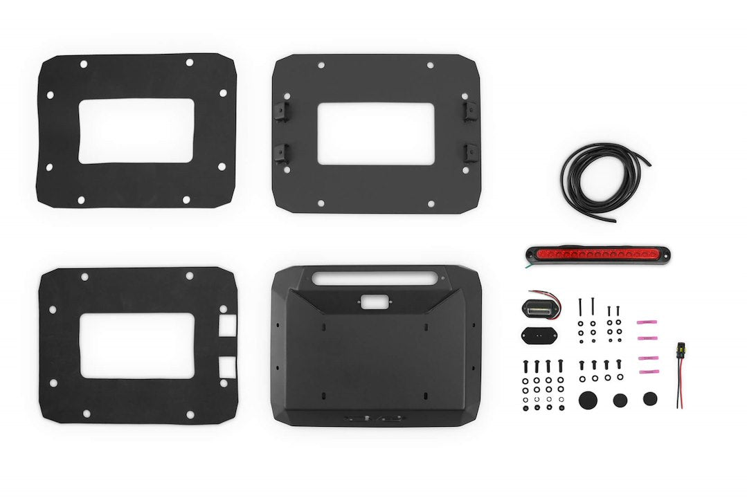 DV8 Offroad TSJK-01 Jeep Tailgate Vent Panel