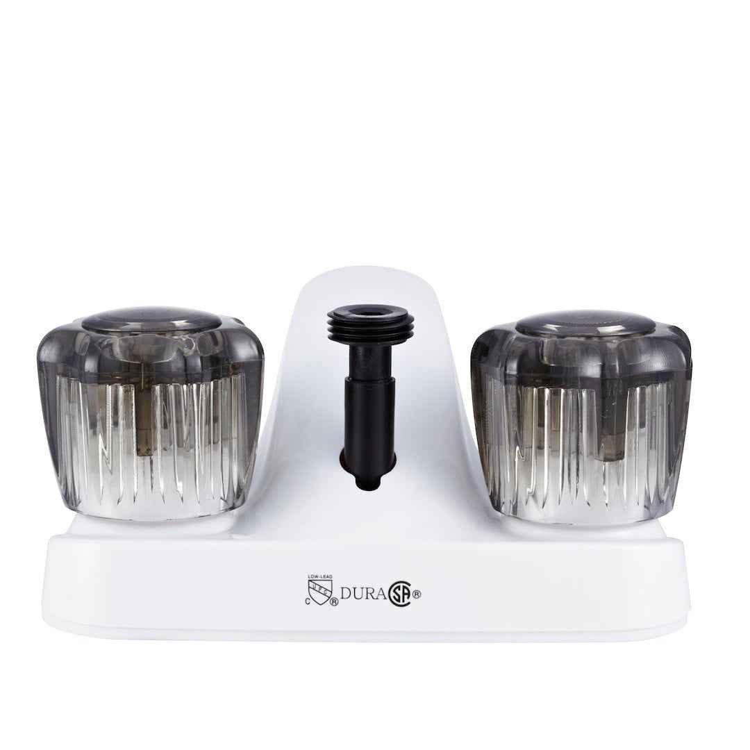 Dura Faucet Lavatory Faucet - White – DF-PL720S-WT