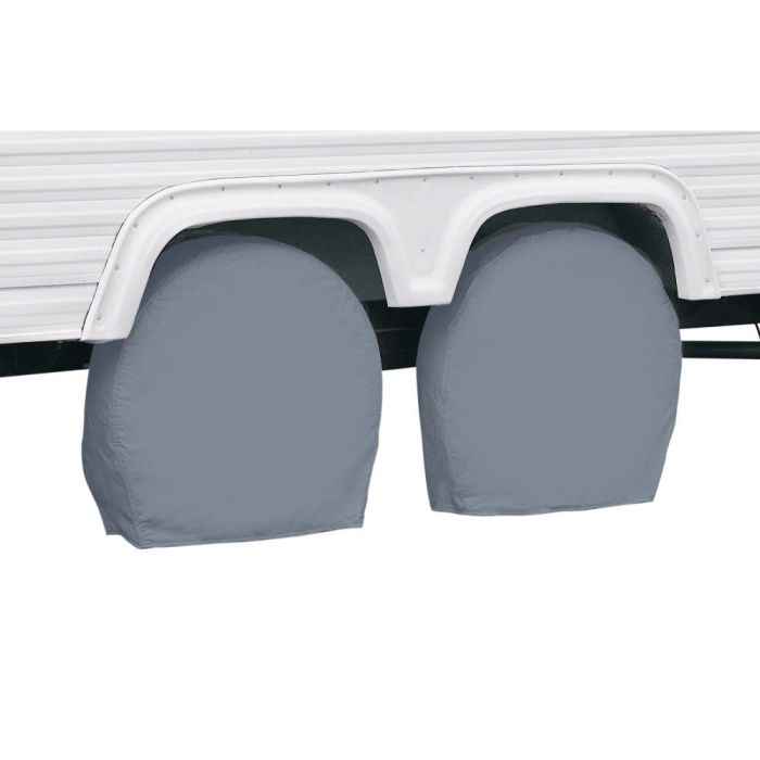Classic Accessories Vinyl Tire Covers - Pair – 83151001