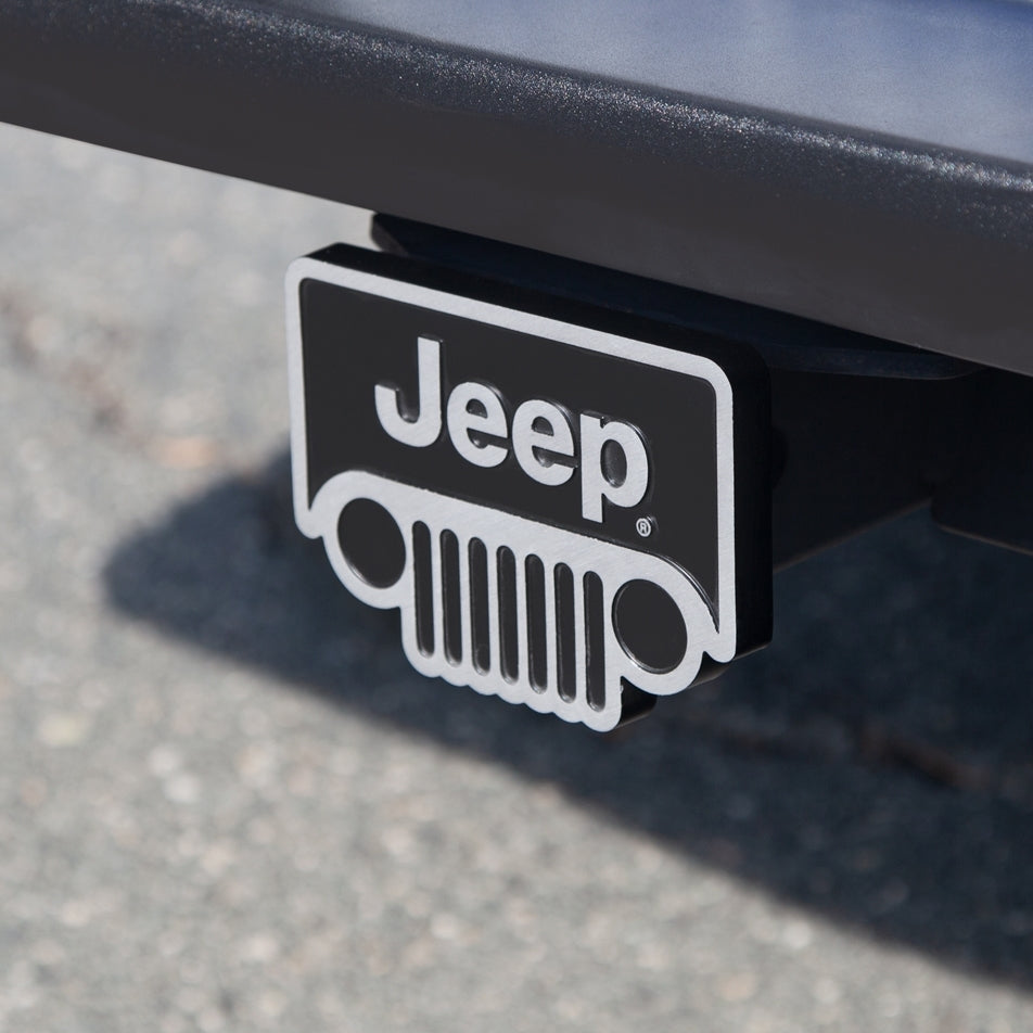 Plasticolor 002291R01 Jeep Grille Trailer Receiver Cover