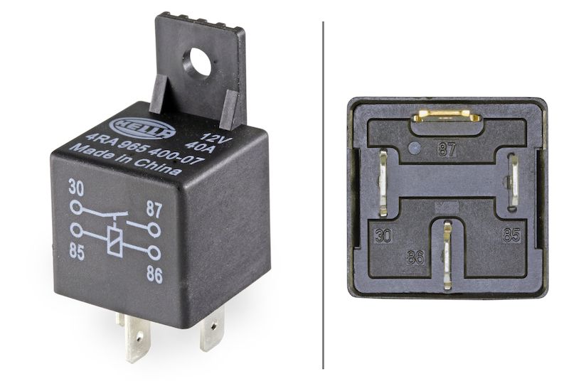 Hella 965400071 Relay for Multipurpose Use