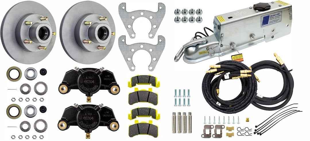 Dexter Drum-to-Disc Trailer Brake Conversion - 13–15 in Wheels – 82405