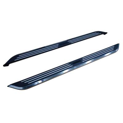 Black Horse Offroad PIK379 Matte-Black Fixed Board Pair, 350 lb