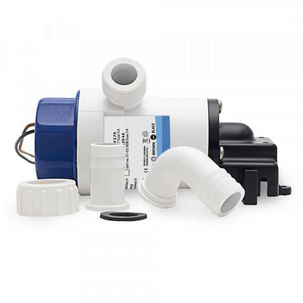 Albin 01-02-007 Low-Profile 750-GPH Bilge Pump, 12V