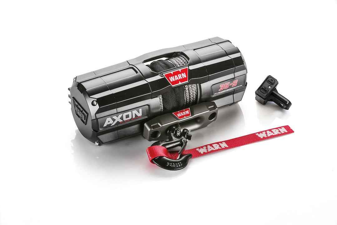 Warn 12V Winch - 3500 lb, Synthetic Line – 110230