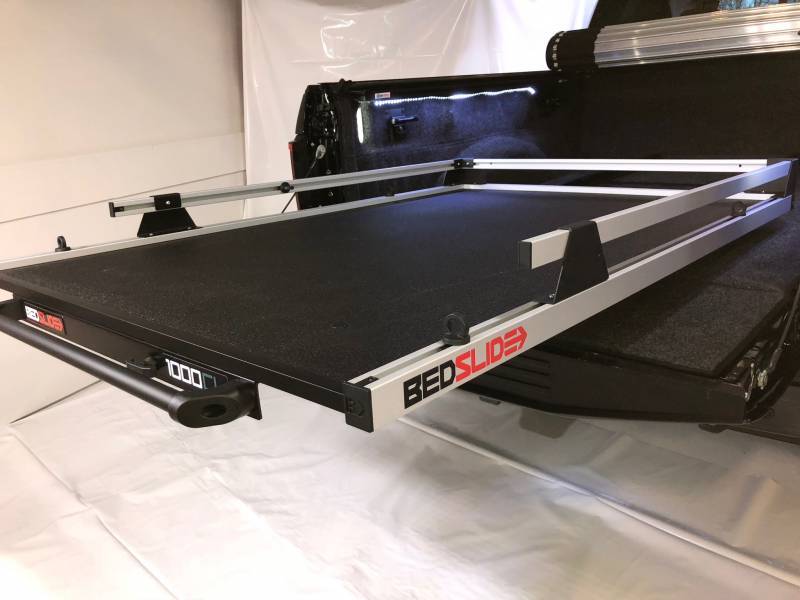 Bedslide 106347CLS Silver-Rail 63x47 Cargo Slide, 1,000 lb - image 1