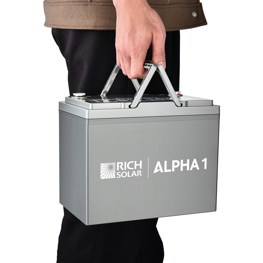Rich Solar Rs-B121s Battery - image 1