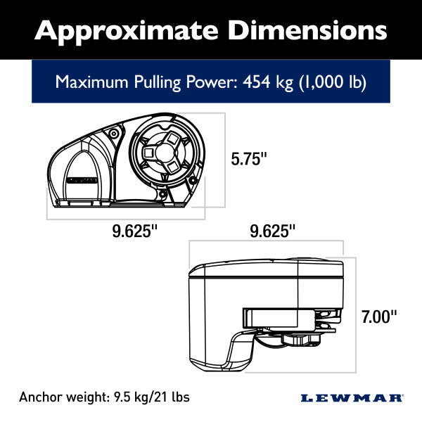 Lewmar 6657011108-102 Windlass - image 2