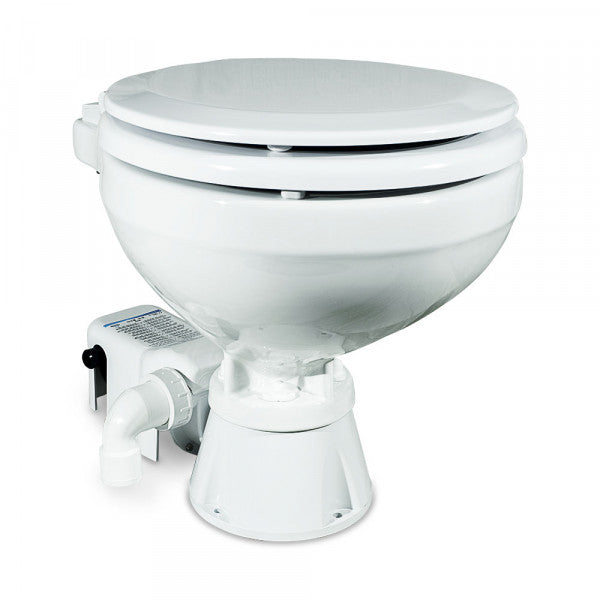 Albin 07-02-004 12V Compact Angled-Back Marine Toilet - image 2