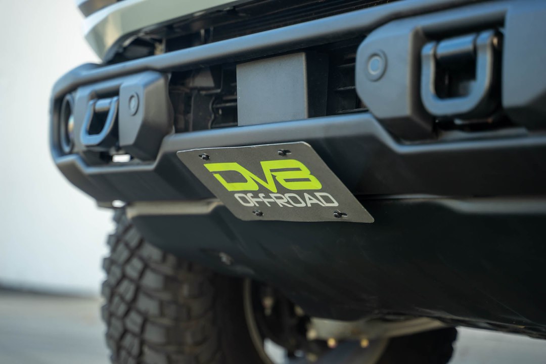 DV8 Offroad LPBR-05 Bronco Capable-Bumper Plate Mount