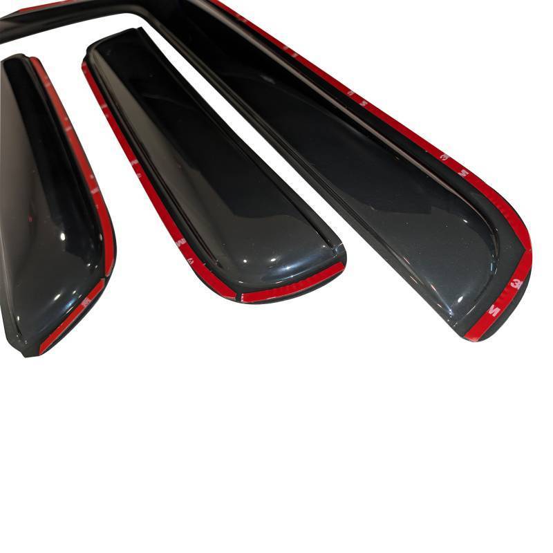 Black Horse Offroad 1494811IN Wrangler JL Four Smoke Channel Rain Guards - image 1