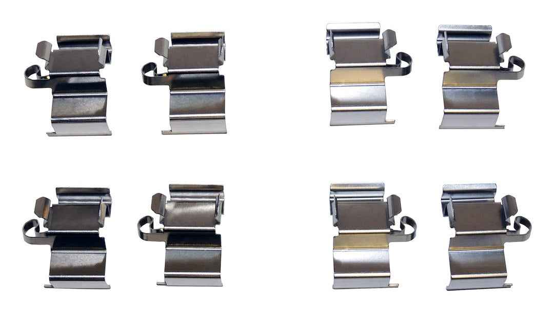 Crown Automotive 68159523AC Eight Silver Brake Pad Hold-Down Springs