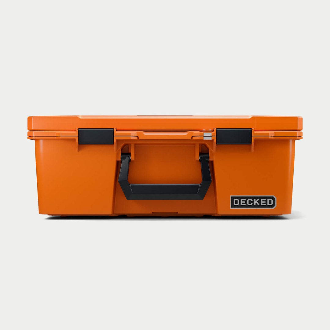 Decked A0020-HRAK-ORG Halfrack 32 Portable Storage Box