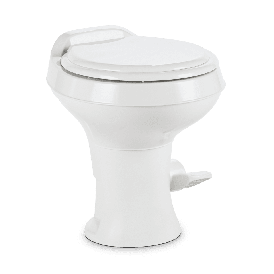 Dometic 302300071 300 Gravity Flush Toilet, Tall Gravity Flush – image 1