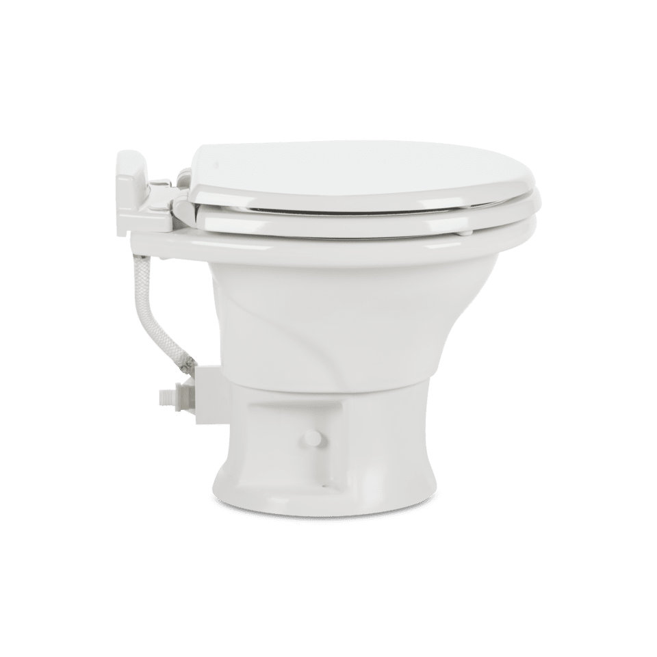 Dometic 302311683 311 Series RV Toilet, Low Profile, Pedal Flush Control, Triple-Jet Bowl – image 1