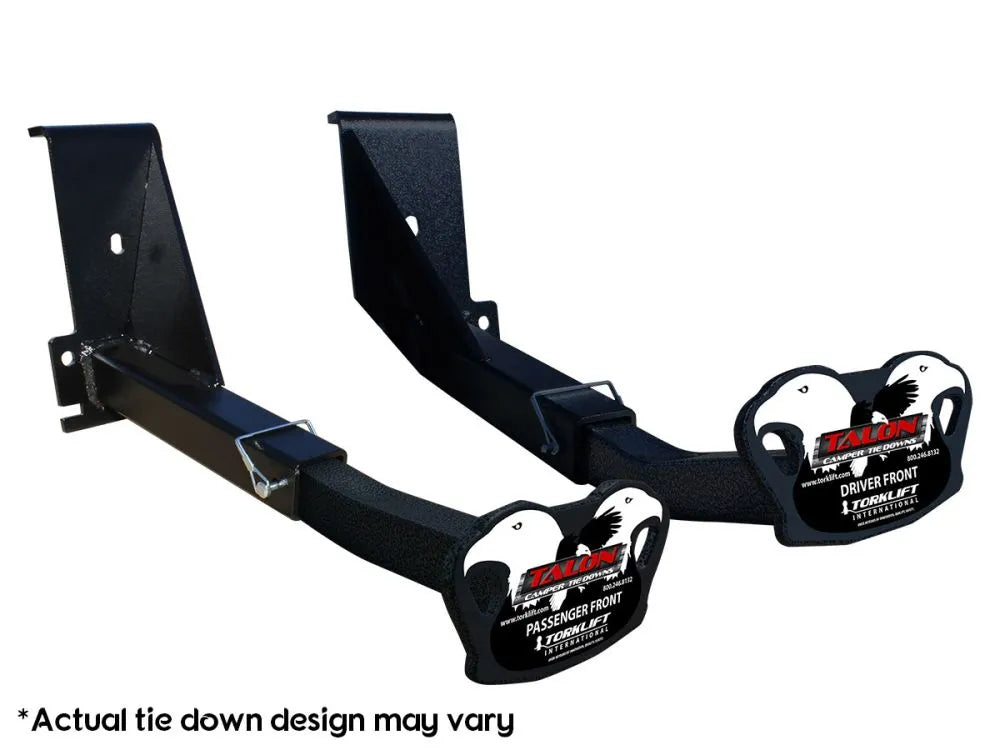 Torklift C2223A Talon Truck Camper Tie Downs Frame Mount Set of 2 No Drill – image 1