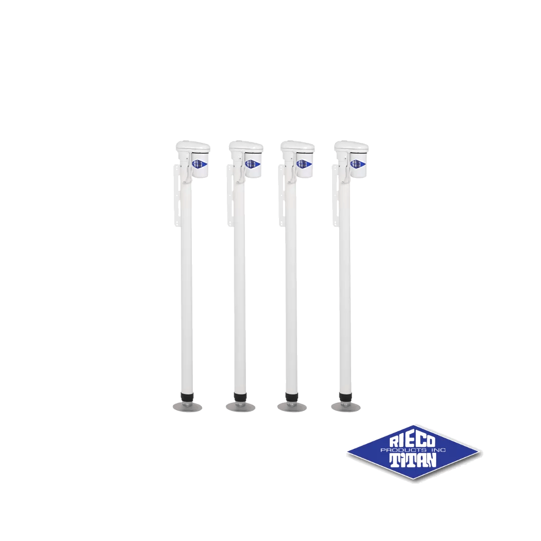 Truck camper jacks, motors, brackets and replacement jack parts