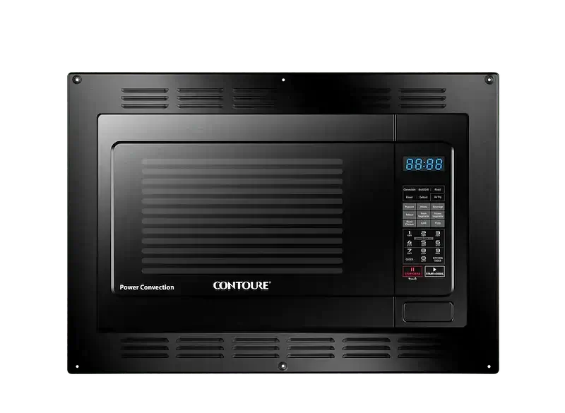 RV microwaves, air fryers and microwave trim kits for camper kitchens