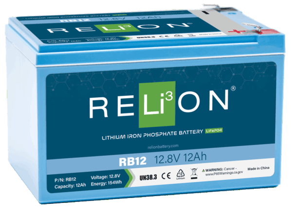 12V and 6V lithium and deep cycle batteries for RV and off-grid power