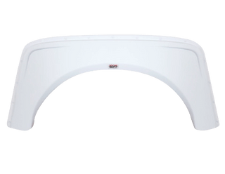 Replacement RV fender skirts and wheel well skirts for travel trailers