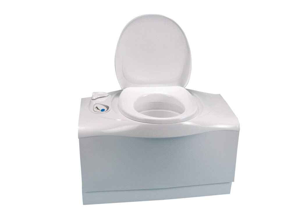 Norcold 51702 C402C Cassette Toilet with Electric Push Button, 5.1-Gal Waste Tank – image 1