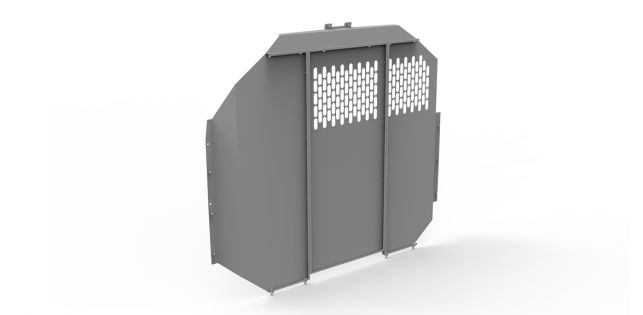 Holman 406TLF-P Transit Low-Roof Fleet Steel Partition