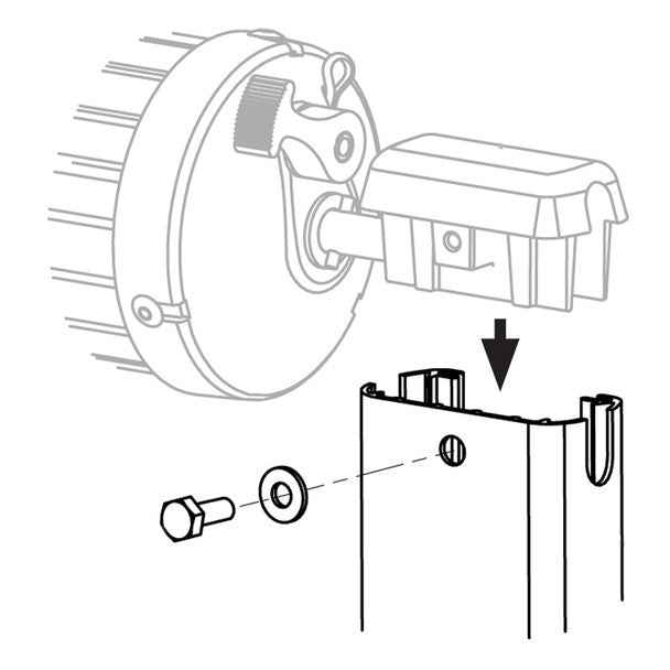 Dometic 8273000.402B RV Awning Arm Set, 839/848/858 Models, Polar White – image 2