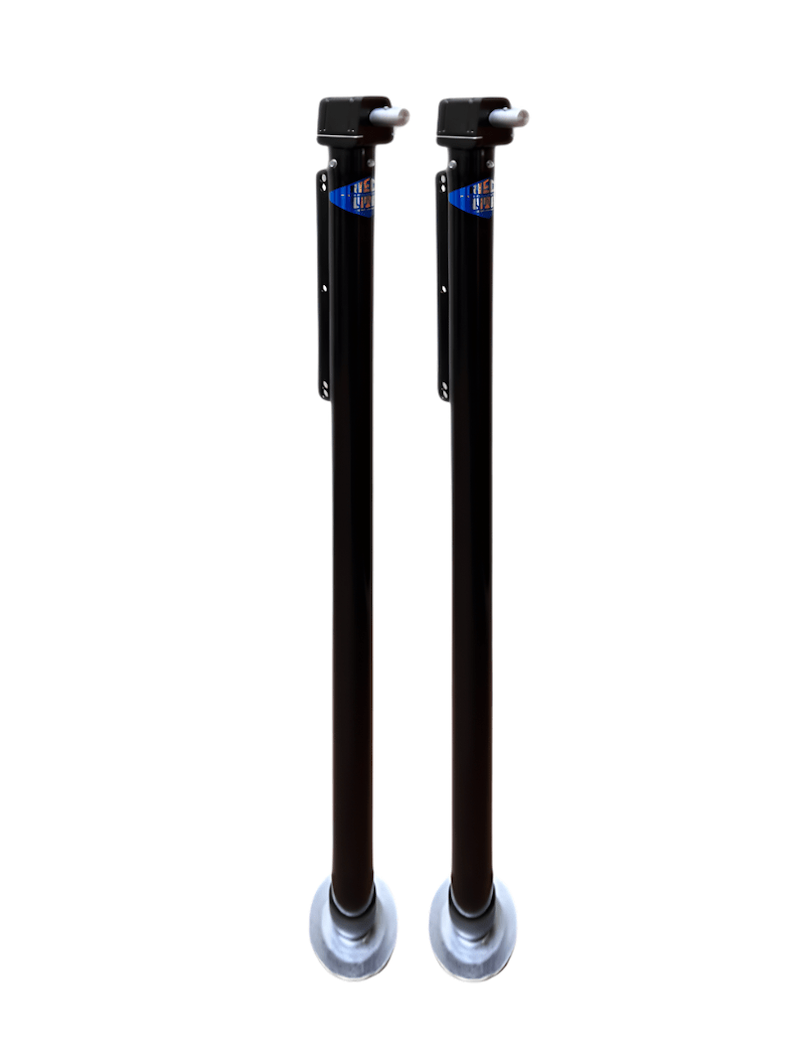 Rieco-Titan Products 14032 Rieco-Titan Truck Camper Jacks , Manual Convertible Set 2000 lb