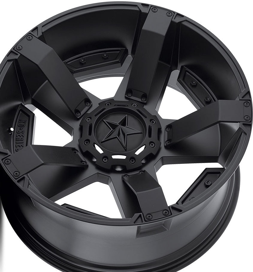 KMC Wheels 8112906770 Rockstar II 20x9 Satin Black Wheel - image 2