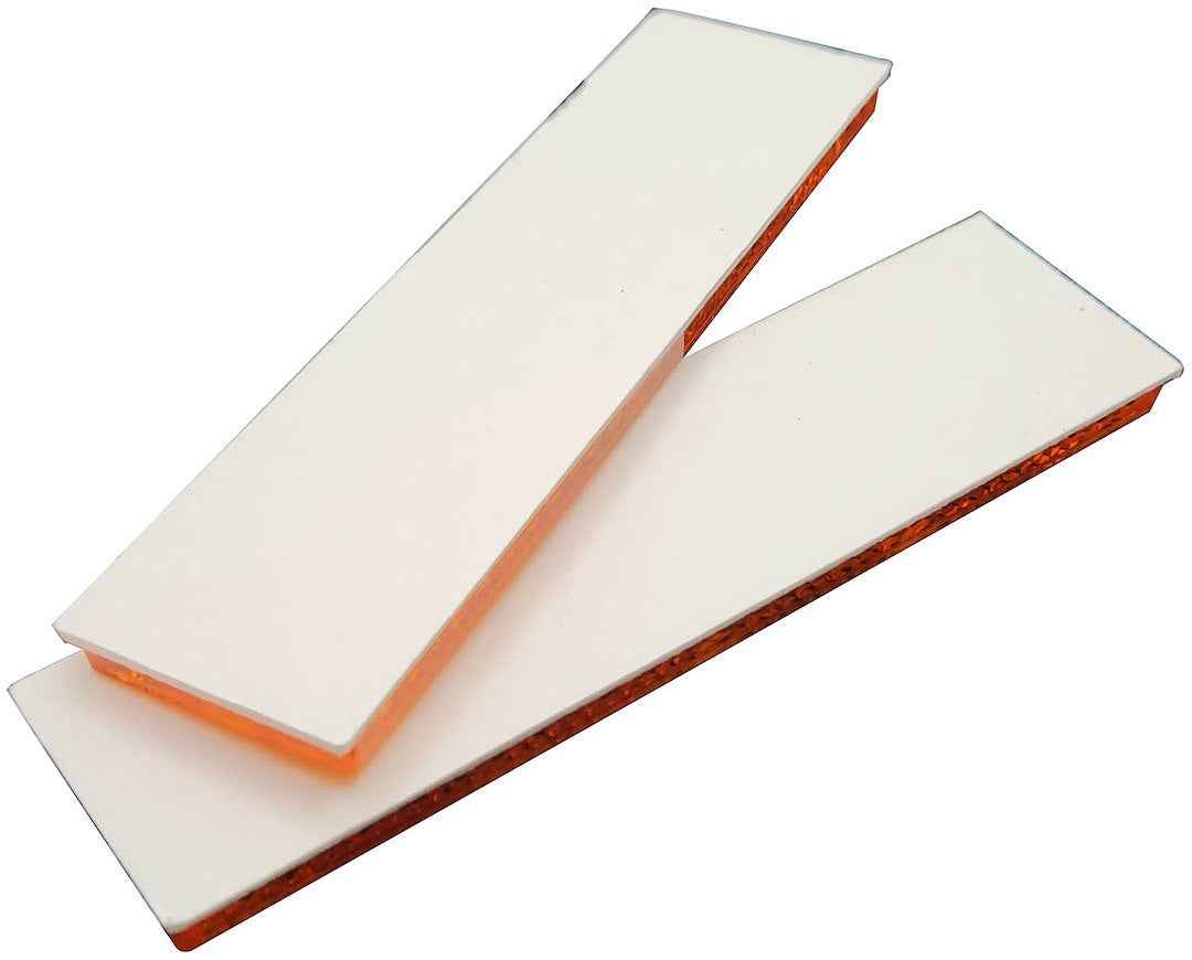 Peterson V487A Amber Rectangular Adhesive Reflector